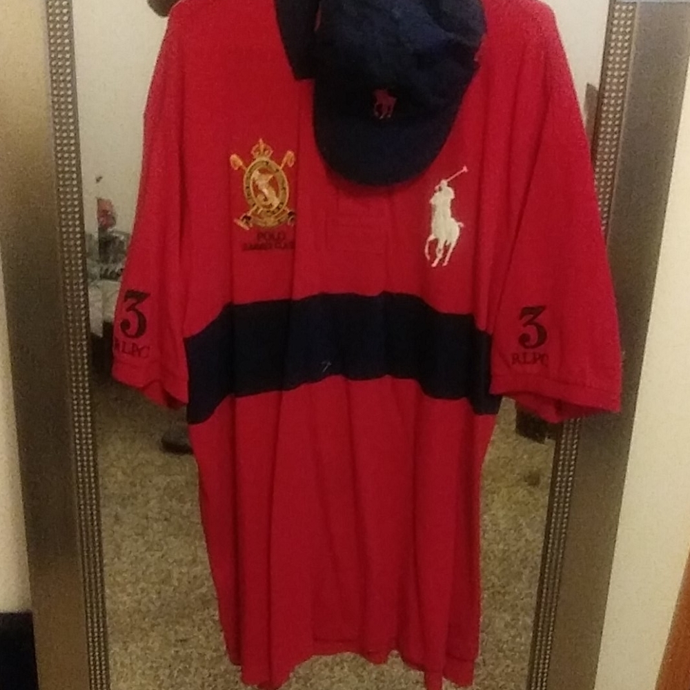 Ralph lauren polo with hat